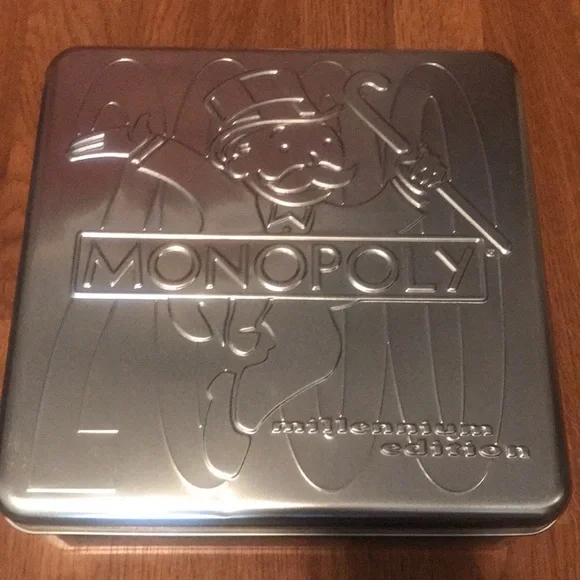 Monopoly Millennium 2000 Edition Tin NWOT. - Picture 3 of 7